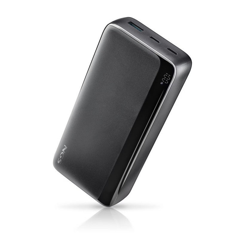 POWERBANK NGS QUIZ20 20000MAH 22.5W USB-A/USB-C LED BLACK