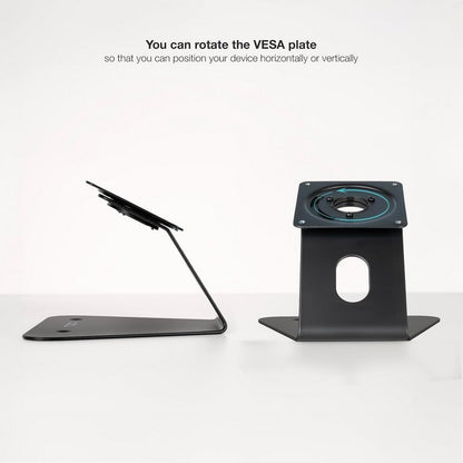 SOPORTE DE MESA TOOQ TQATWM3401-B PARA MARCO ANTIRROBO