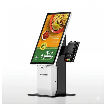 KIOSKO AUTOSERVICIO AVPOS COMPACT 22" I3 10TH/8GB/256GB/WIFI/PRINTER/2D