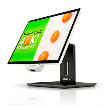 KIOSKO AUTOSERVICIO AVPOS DISPLAY COMPACT 22" I3 10TH/8GB/256GB/WIFI/2D