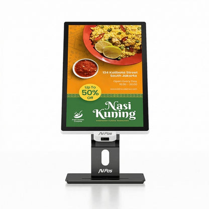KIOSKO AUTOSERVICIO AVPOS DISPLAY COMPACT 22" I3 10TH/8GB/256GB/WIFI/2D/W11PRO