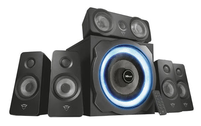 Altavoces Trust GXT658 Tytan 5.1 90W 3.5mm Negro(21738)