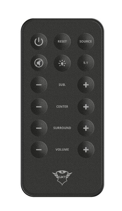 Altavoces Trust GXT658 Tytan 5.1 90W 3.5mm Negro(21738)