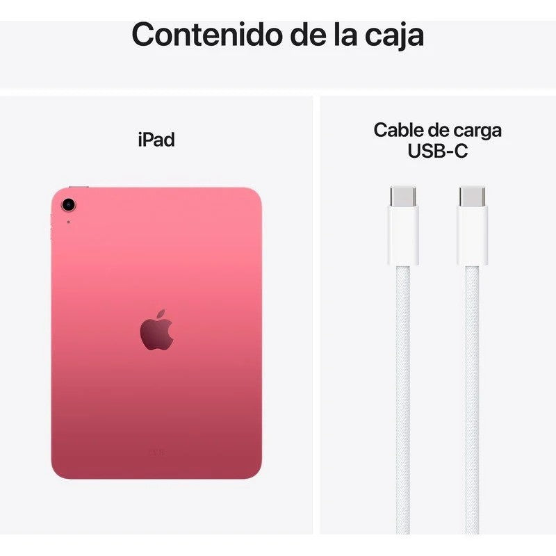 IPAD APPLE 2025 11TH A16/256GB WIFI ROSE