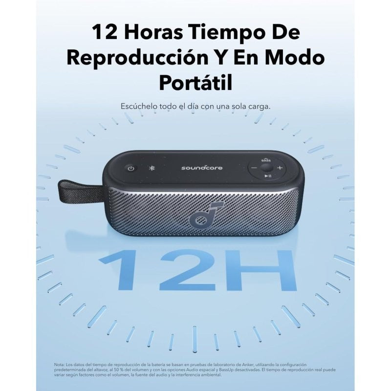 ALTAVOZ SOUNDCORE MOTION 100 20W BLUETOOTH BLACK