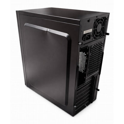 CAJA ORDENADOR NOX LITE 010 ATX DVD BLACK + FUENTE 500W ( CON DESPERFECTOS )