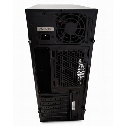 CAJA ORDENADOR NOX LITE 010 ATX DVD BLACK + FUENTE 500W ( CON DESPERFECTOS )