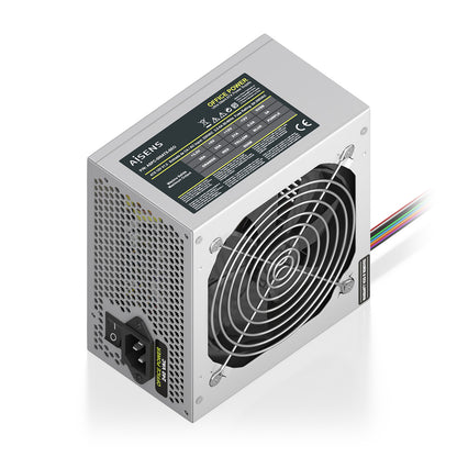Fuente AISENS ATX 500W 12cm Plata (ASPC-500ATX-SEO)