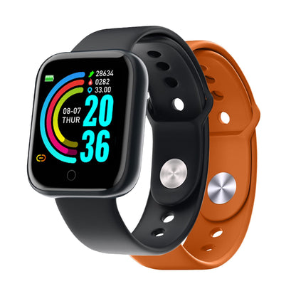 Smartwatch CELLY 1.44" BT Black/Orange (TRAINERBEATOR)