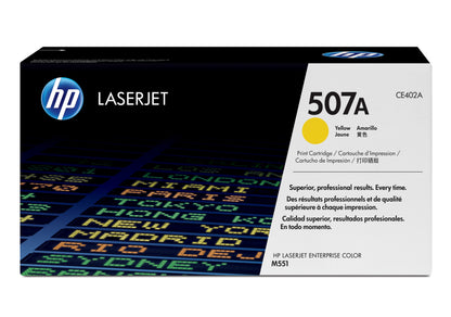 Toner HP LaserJet Pro 507A Amarillo 6000 pág (CE402A)