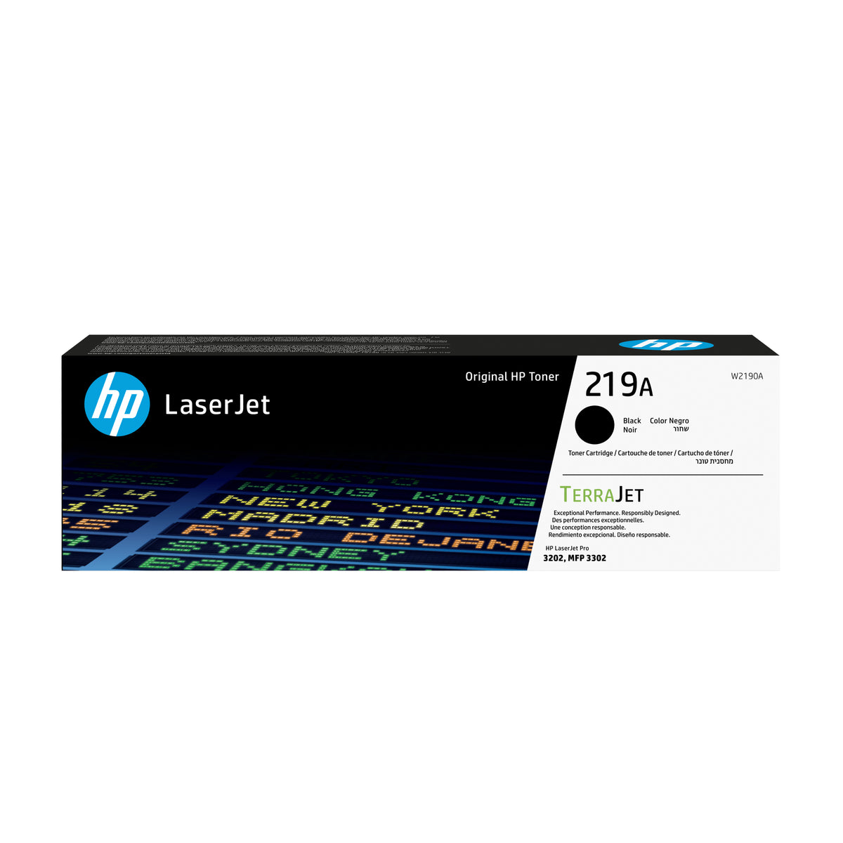 HP W2190A Negro Cartucho de Toner Original - 219A. 1.300 Paginas
