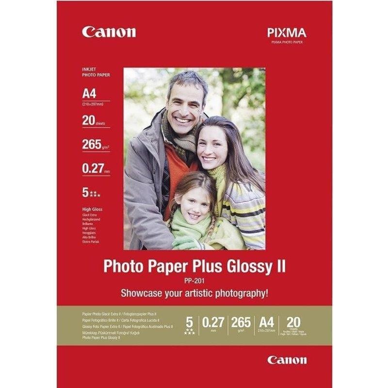 PAPEL FOTOGRAFICO CANON PP-201 5X5" 40HOJAS + MARCO FOTOS 13X13CM + CUBE PK