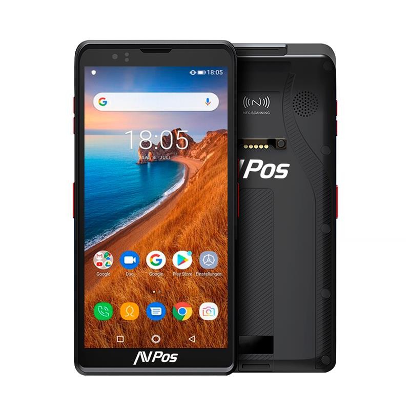 CAPTURADOR PDA AVPOS DC60 6" OCTA/4GB/64GB/NFC/2D/4G/FUNDA ANDROID
