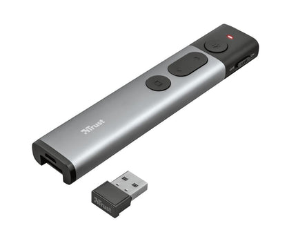 Presenter Trust Kazun RF 2.4GHz Gris/Negro (23333)