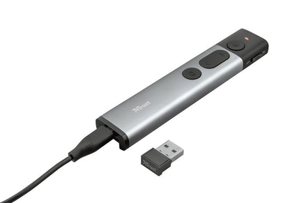 Presenter Trust Kazun RF 2.4GHz Gris/Negro (23333)