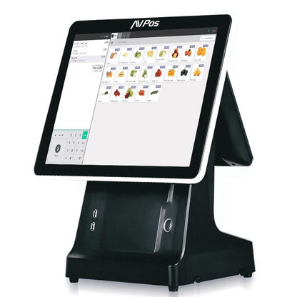 TPV AVPOS K6000 15" I5/8GB/SSD128GB/WIFI+BT + IMPRESORA + 2 PANTALLA 3YR