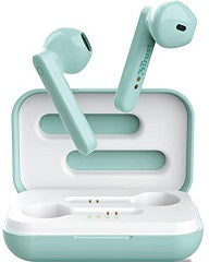 Auriculares intrauditivo primo con microfono y estuche de carga bluetooth verde