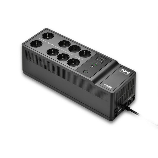 UPS APC 650VA 400W 8xSchuko Black (BE650G2-SP)