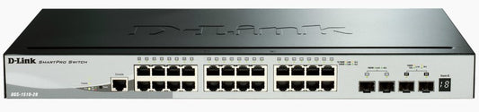Switch D-Link 24xRJ45 GbE 4SFP+ Rack (DGS-1510-28X)