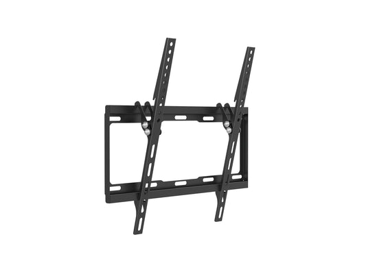 Fixed wall mount monitor/TV bracket from 32" to 55" tilt 14 distance from monitor/TV to wall 25mm maximum VESA 400x400 up to 35kg black