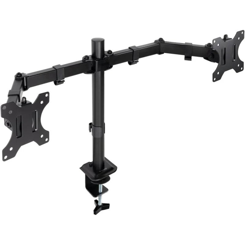 SOPORTE DE MESA TV/MONITOR TOOQ 17-27 2 BRAZOS BLACK