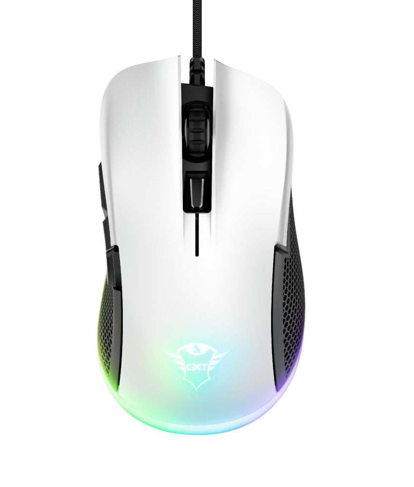 Ratón Gaming Trust GXT 922W YBAR RGB Blanco (24485)