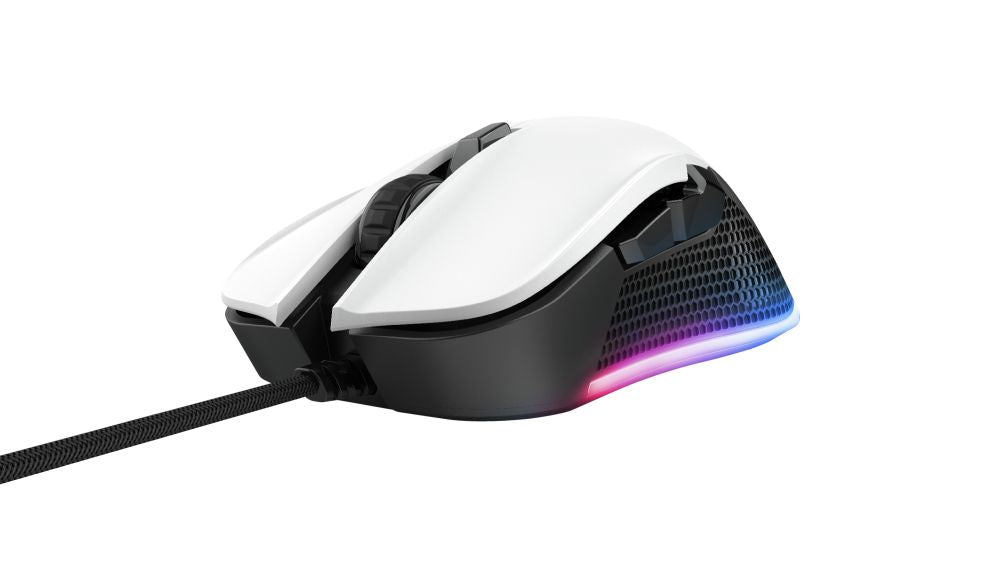 Ratón Gaming Trust GXT 922W YBAR RGB Blanco (24485)
