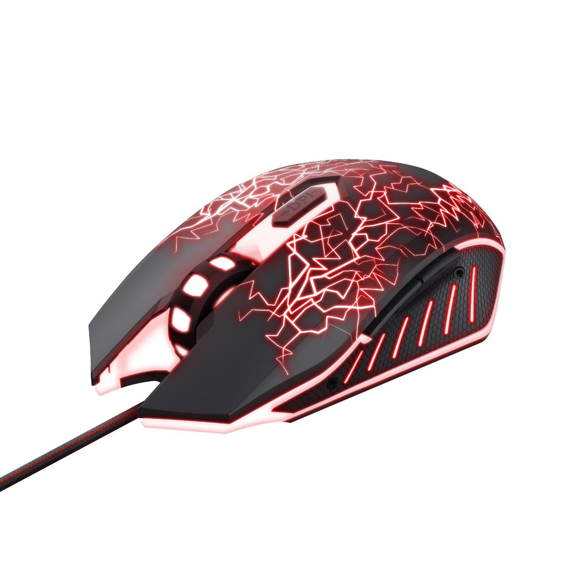 Pack Gaming Trust Ratón+Alfombrilla RGB Negro (24625)