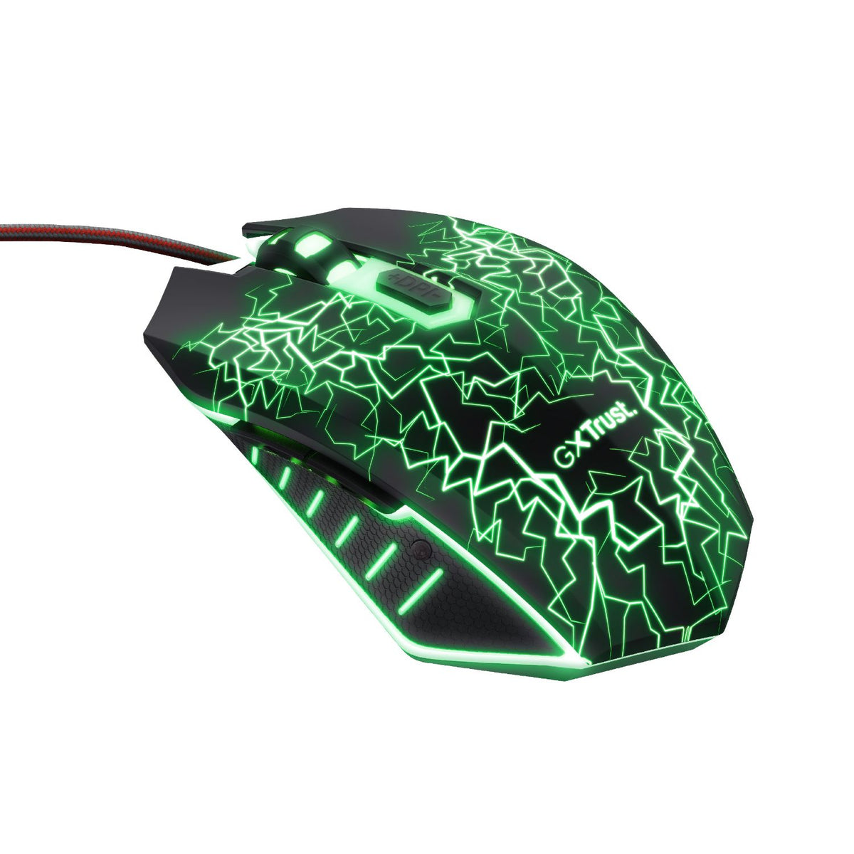 Pack Gaming Trust Ratón+Alfombrilla RGB Negro (24625)