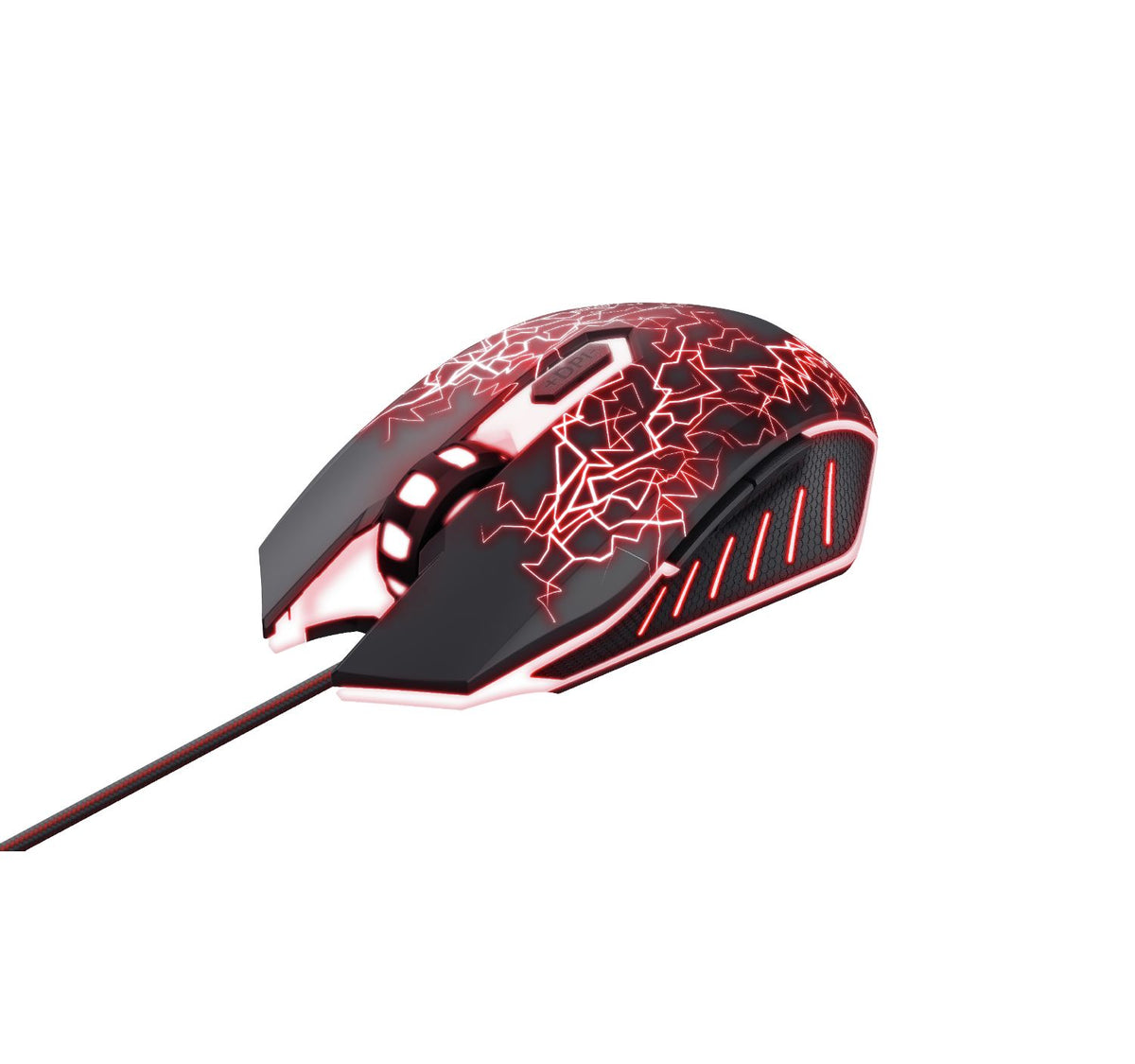 Pack Gaming Trust Ratón+Alfombrilla RGB Negro (24625)