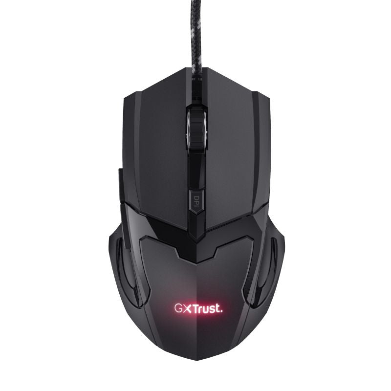 Kit Gaming Trust Auric+Ratón 3.5mm USB Negros (24761)