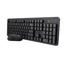 TECLADO + RATON TRUST ODY II WIRELESS SILENT BLACK