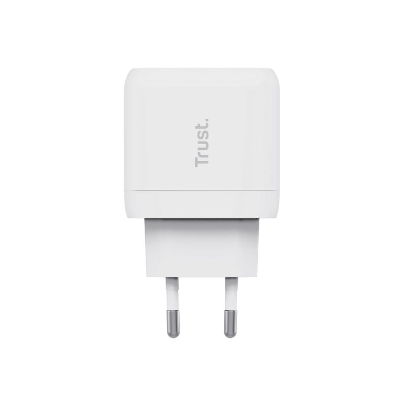 Cargador Trust Maxo 1xUSB-C 45W Pared Blanco (25138)