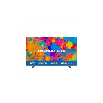 TELEVISOR DAEWOO 65" QLED 4K USB SMART TV ANDROID WIFI