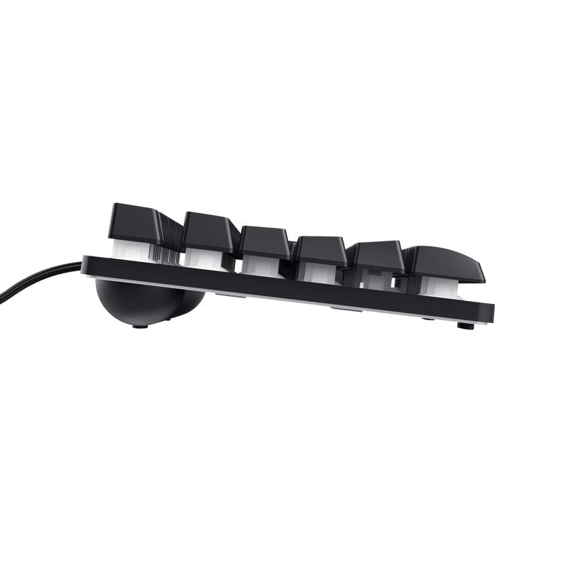Kit Trust GTX 794 Tecl/Ratón/Alfombrilla Negro (25227)