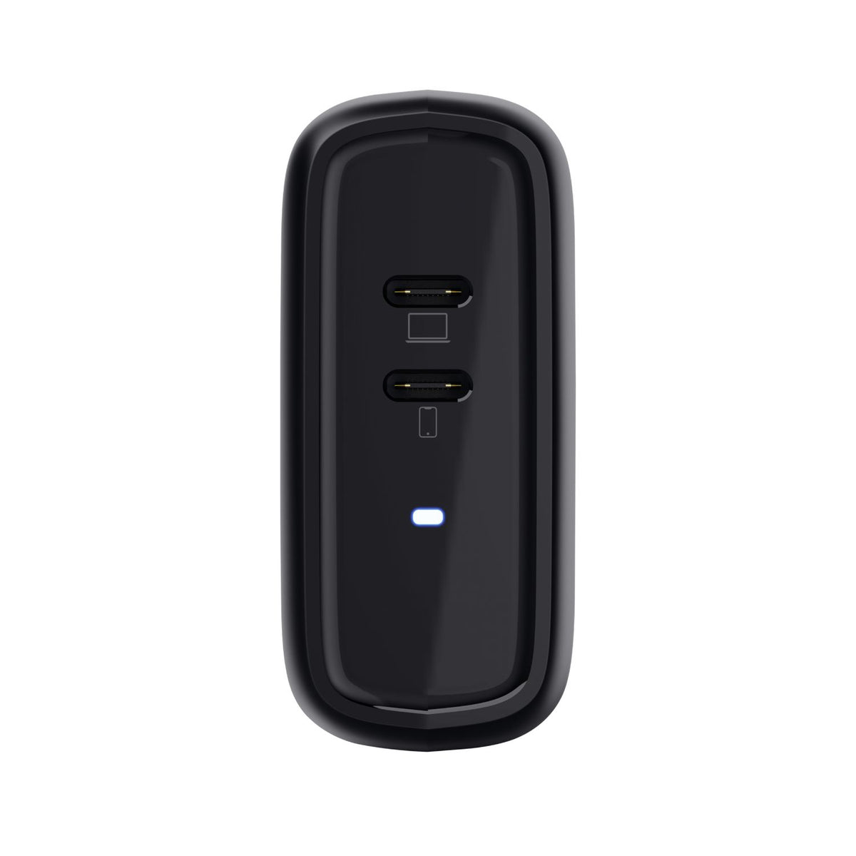 Cargador de Pared Trust Maxo 65W 2xUSB-C Negro (25380)