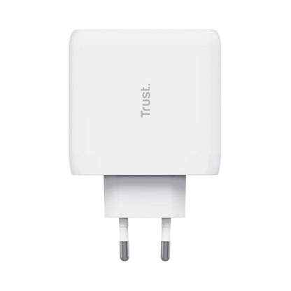Cargador de Pared Trust Maxo 65W 2xUSB-C Blanco (25381)