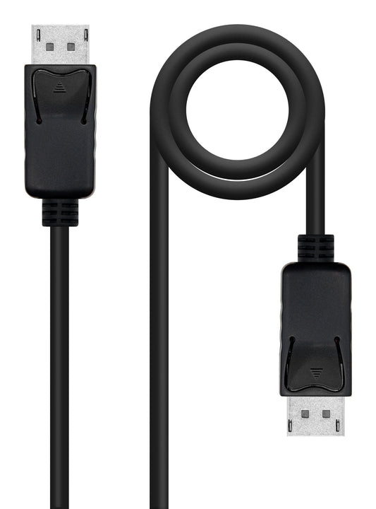 Nanocable DP 1.2 CCS/M a DP/M 2m Negro (10.15.2702)