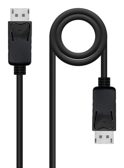 Nanocable DP/M a DP/M 3m Negro (10.15.2803)