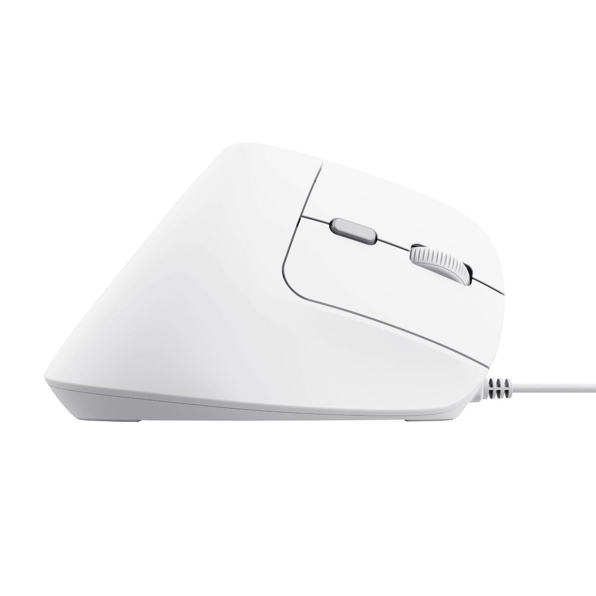 Ratón Vertical Trust Bayo II Óptico USB-A Blanco(25397)