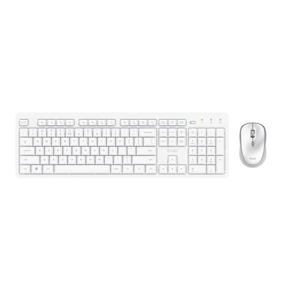 Teclado+Raton TRUST ODY II Wireless Blanco (25467)
