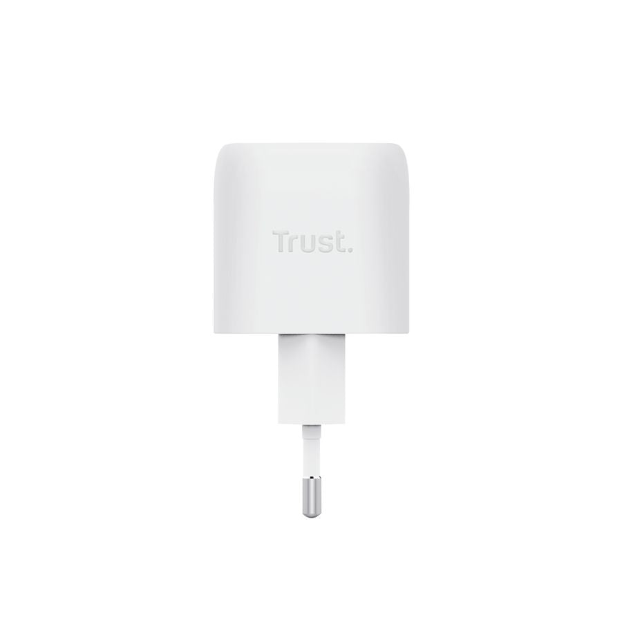 Cargador Pared Trust Maxo GaN 30W 1USB-C Blanco (25520)