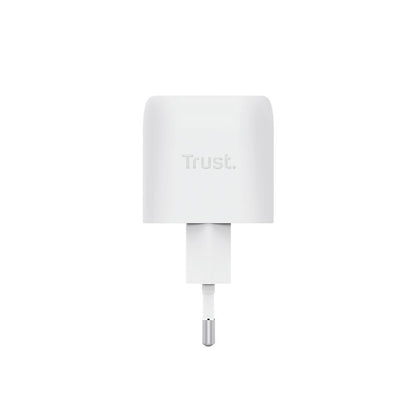 Cargador Pared Trust Maxo GaN 30W 1USB-C Blanco (25520)