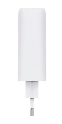 Cargador Trust Maxo GaN 100W 2xUSB-C Blanco (25528)