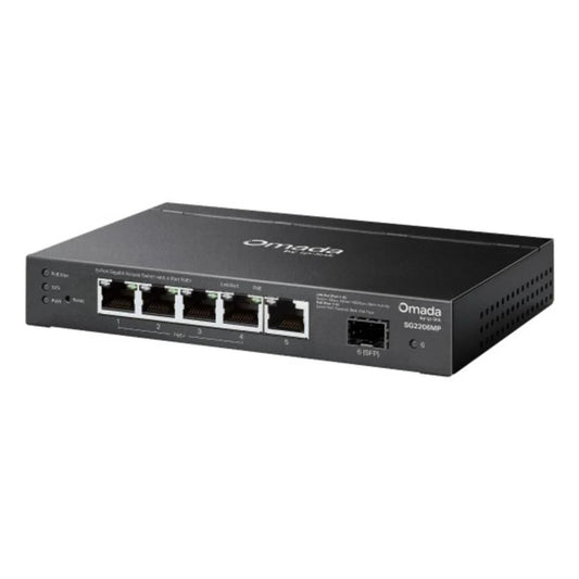 SWITCH TP-LINK OMADA GIGABIT 6 PUERTOS TL-SG2206MP 4 POE +
