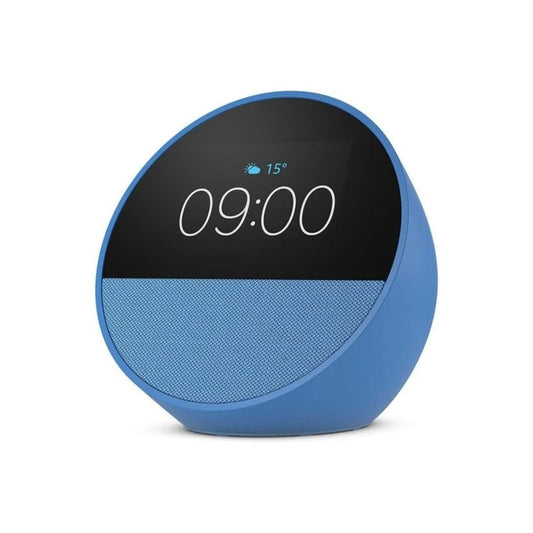 DESPERTADOR INTELIGENTE AMAZON ECHO SPOT ALEXA MUSICA