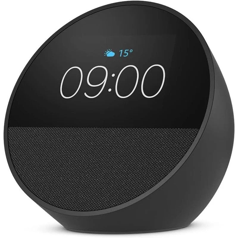 DESPERTADOR INTELIGENTE AMAZON ECHO SPOT ALEXA MUSICA