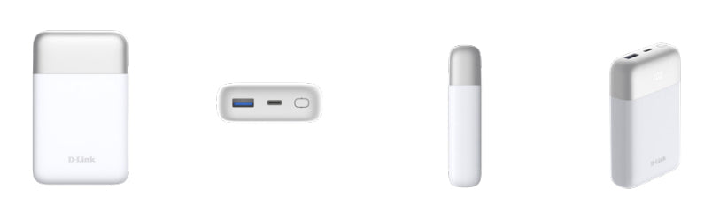 PowerBank D-Link 10000mAh USB-A/USB-C Blanco (DPP-101)