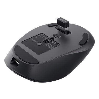 Ratón Trust Zevo RF Wireless/Bluetooth Negro (25991)