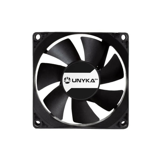 VENTILADOR UNYKACH SERVER 80MM DOBLE BOLA 4PIN